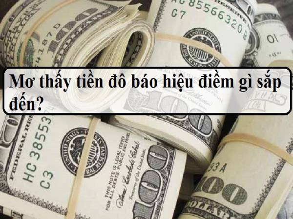 Mơ thấy tiền đô có điềm báo gì, đánh số nào trúng lớn?
