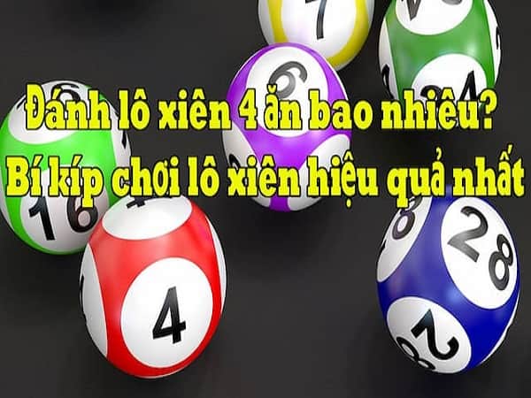 Cách đánh con xiên 4 