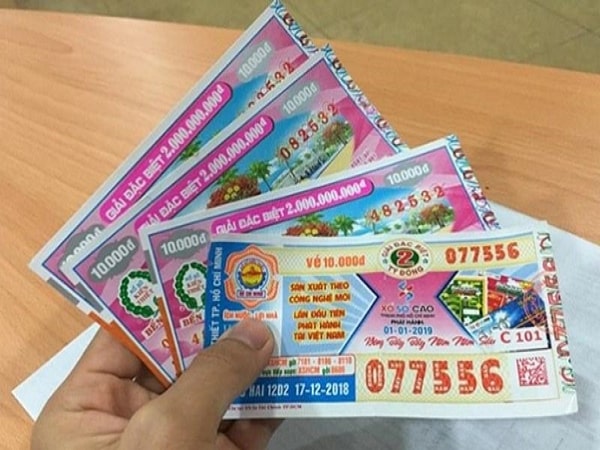Giải 7 trong trò chơi xổ số