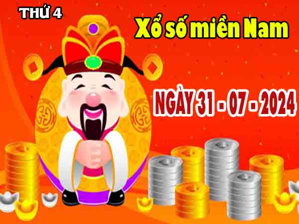 Dự đoán XSMN ngày 31/7/2024 - Thống kê kết quả XSMN thứ 4 hôm nay