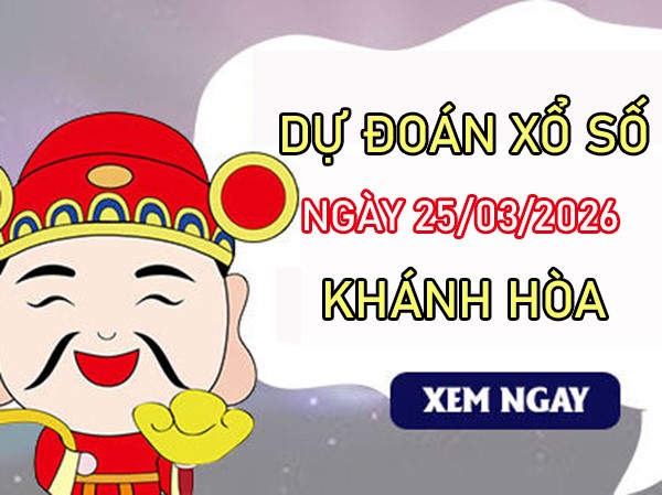 Tham khảo soi cầu KH ngày 25/3/2026 thứ 4 chính xác 100